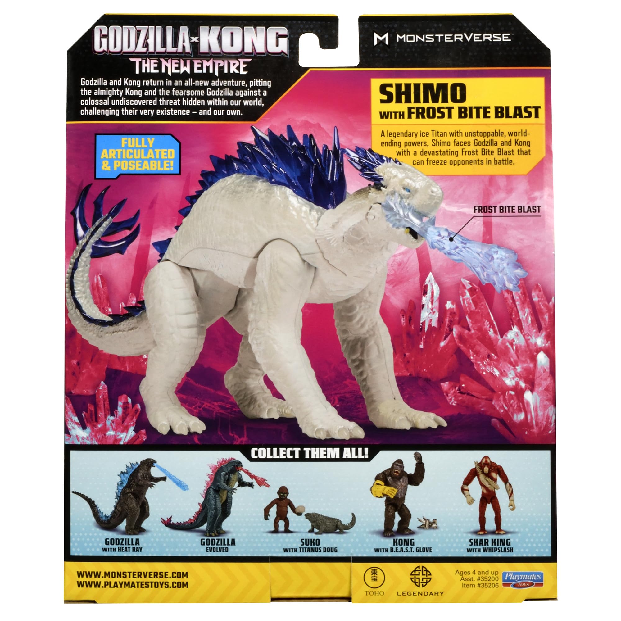 Buy Godzilla X Kong Monsterverse 3 Inch Action Figure Basic Series