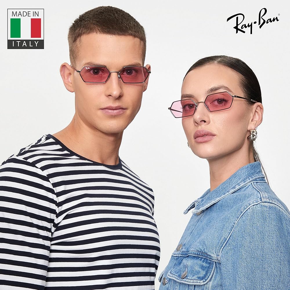 Ray-Ban RB3728 YEVI BIO-BASED Square-Round Shaped Non-Polarized