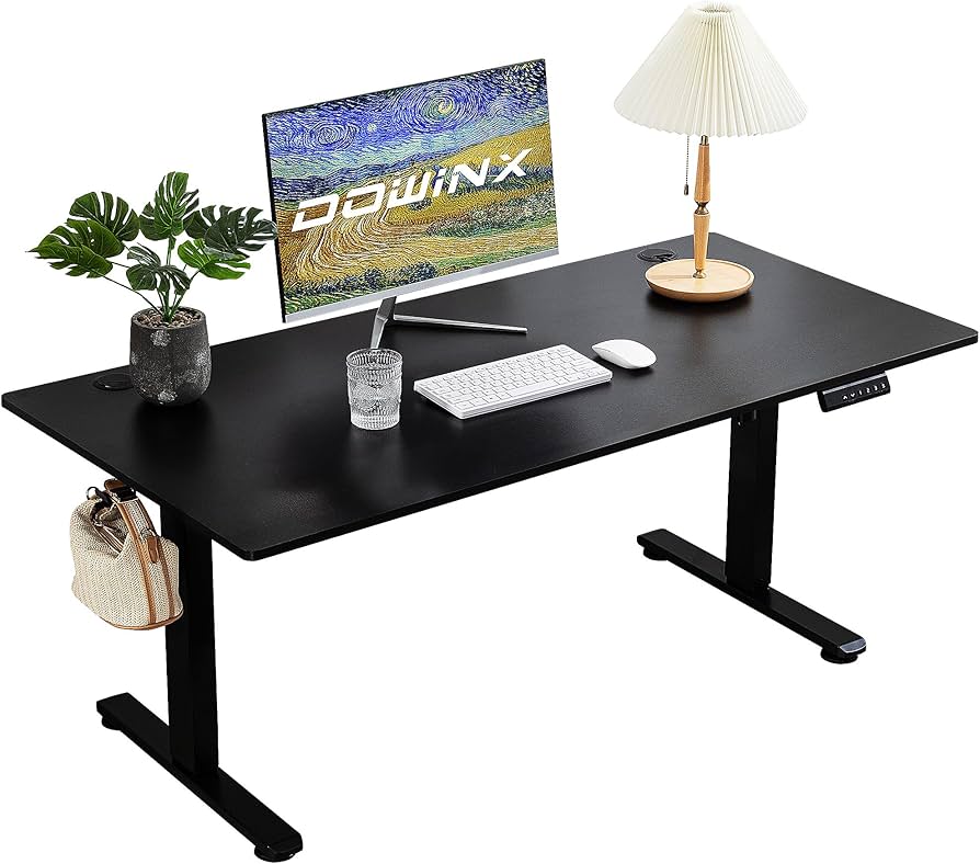 Amazon.co.jp: Dowinx ゲーミングデスク 昇降式 72cm-120cm 電動昇降