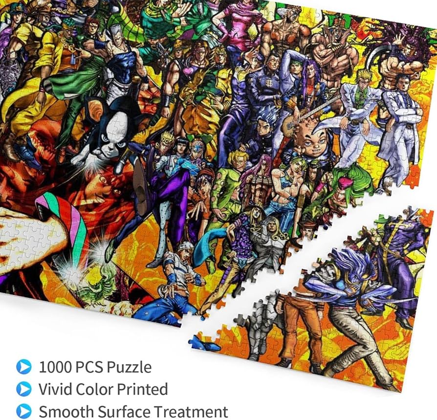 Amazon.co.jp: ジョジョの奇妙な冒険 大人も子供も楽しめる1000ピース