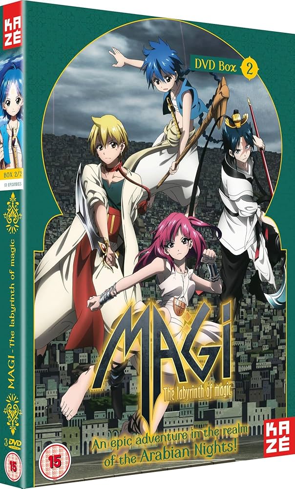 Amazon.co.jp: マギ The labyrinth of magic 第1期 コンプリート DVD