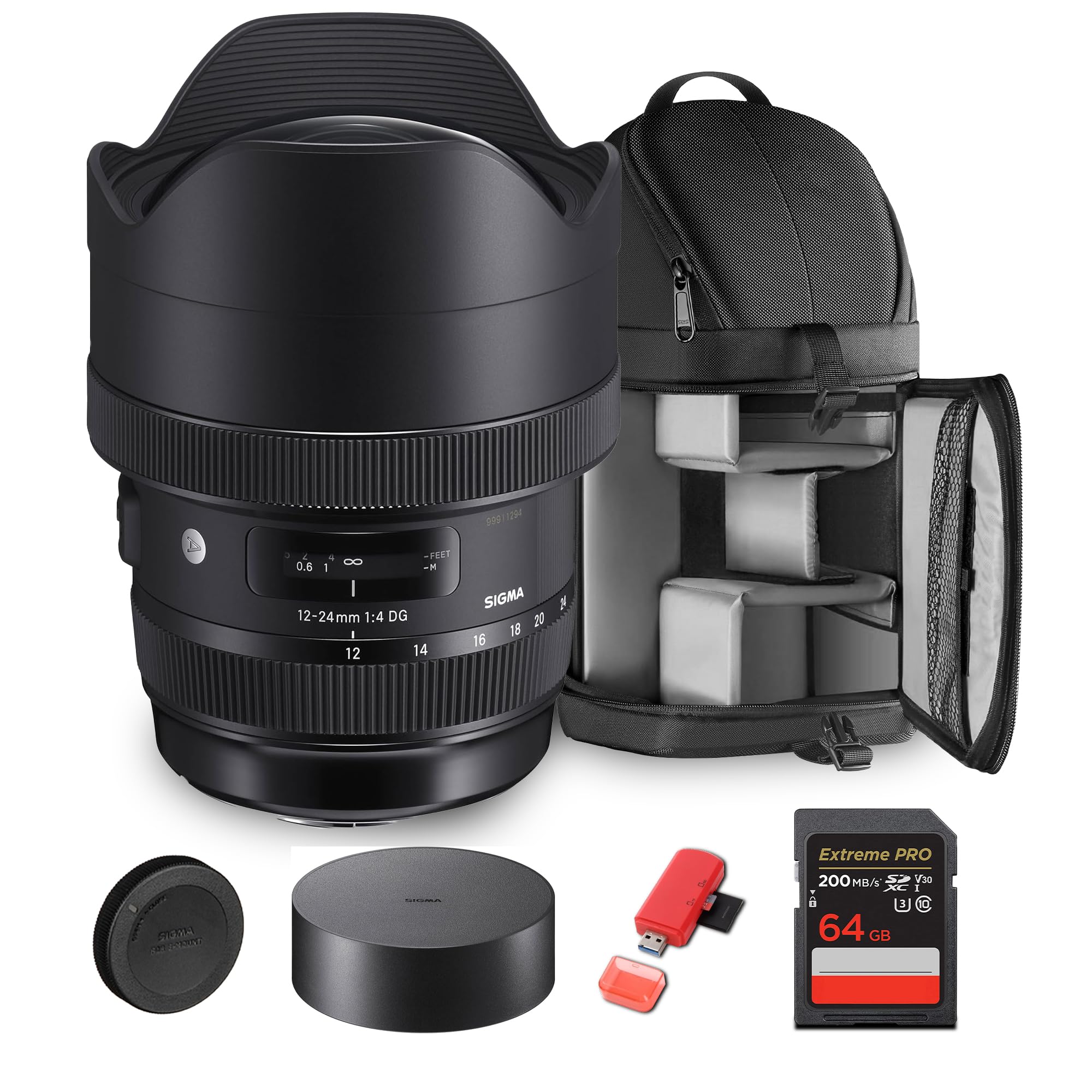 Amazon.com : Sigma 12-24mm f/4 DG HSM Art Lens for Canon EF (MFR