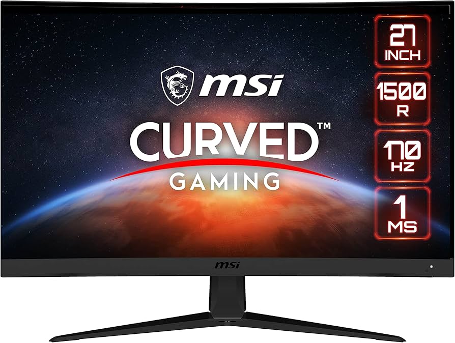 Amazon.com: MSI Optix G27C5 E2 27 Full HD Curved Screen LED Gaming