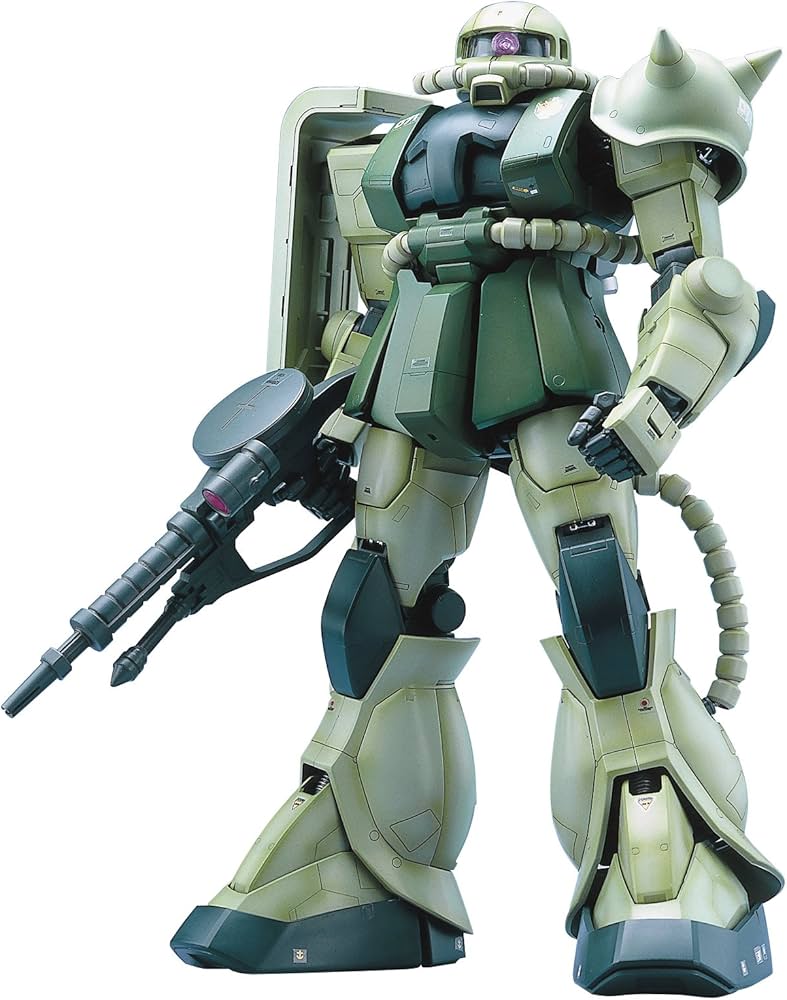 Amazon.com: Bandai Hobby MS-06F Zaku II Mobile Suit Gundam Perfect