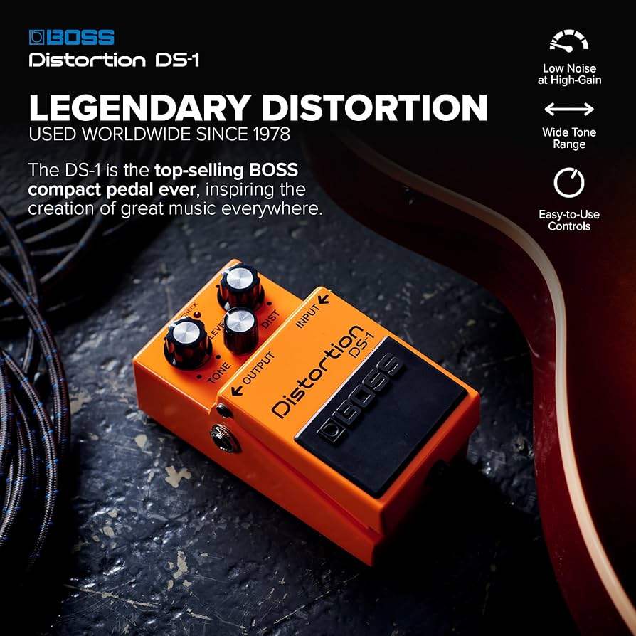 Amazon | BOSS Distortion DS-1 | ディストーション・オーバードライブ