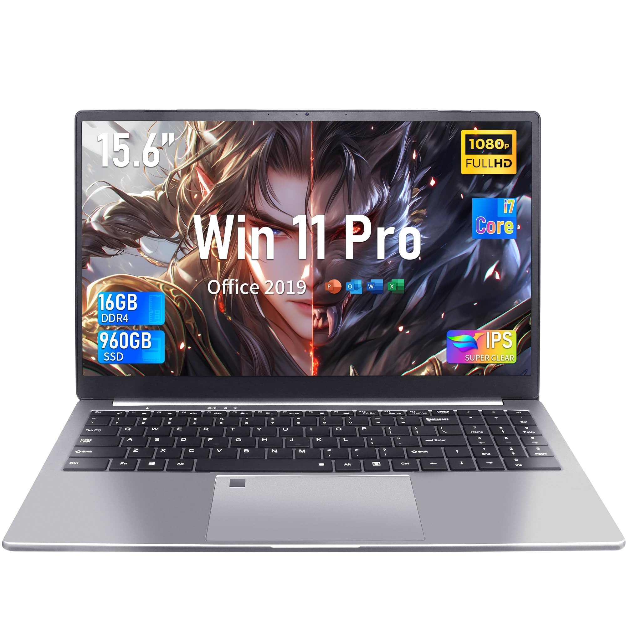 Amazon.co.jp: Core I7ノートパソコン【MS Office 2019/win11 PRO搭載