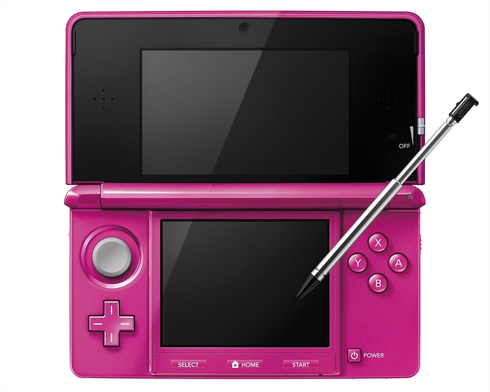 Amazon.com: Nintendo 3DS Console-Pink Gloss (Renewed) : Video Games