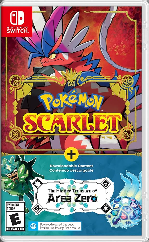 Pokémon™ Scarlet + The Hidden Treasure of Area Zero Bundle (Game+
