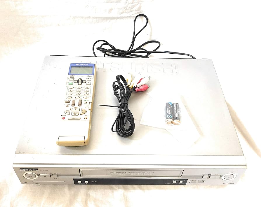 Amazon | MITSUBISHI HV-BH500 家庭用VTR (サテンシルバー) | VHS