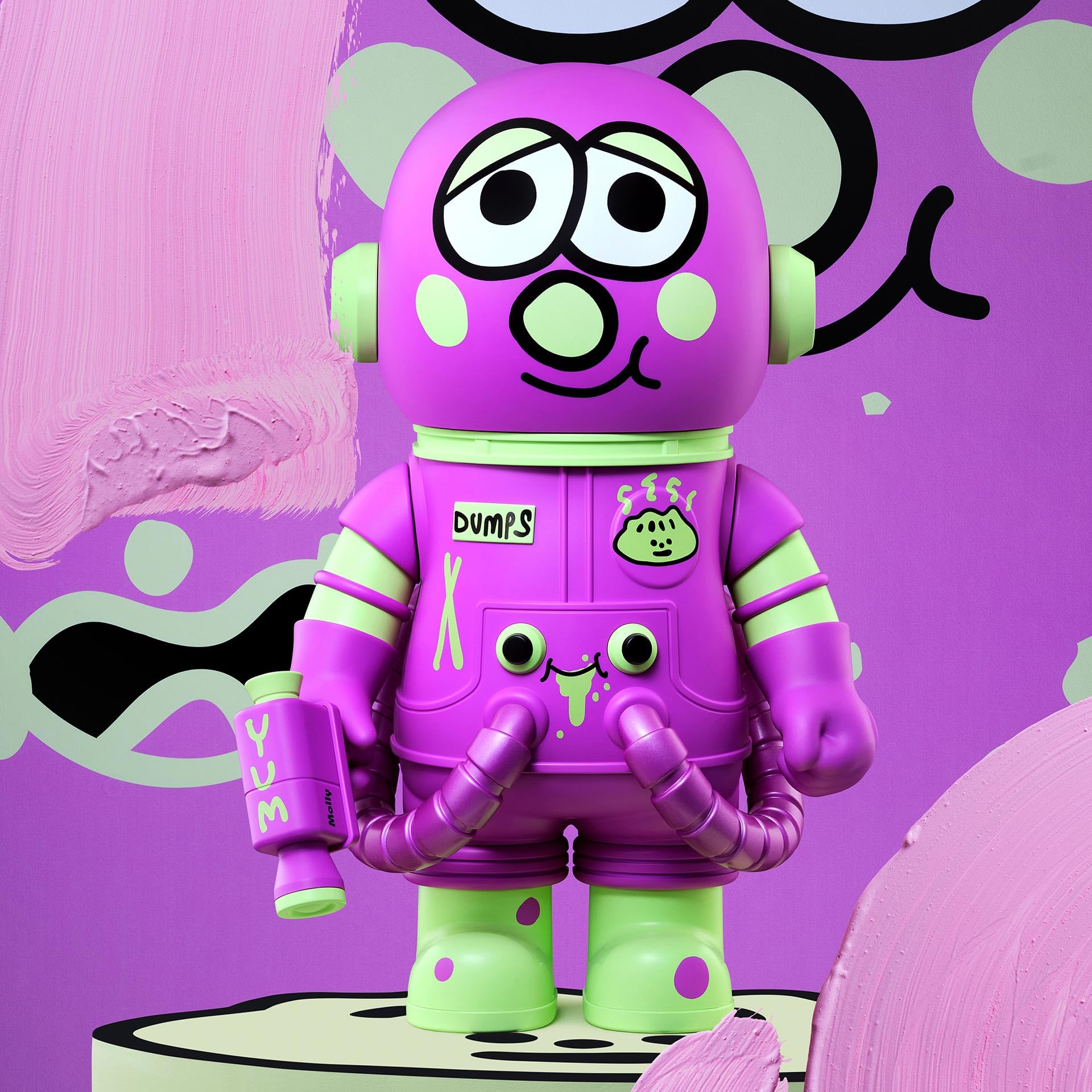 Amazon.com: POP MART MEGA Space Molly 400% Jon BURGERMAN Space