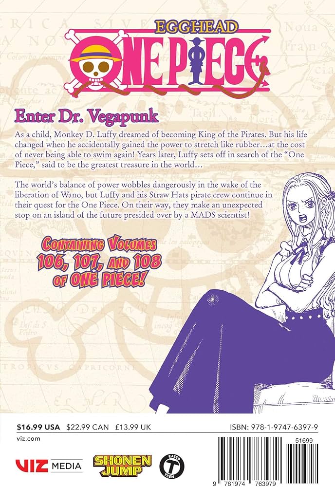 Amazon.com: One Piece (Omnibus Edition), Vol. 36: Includes vols