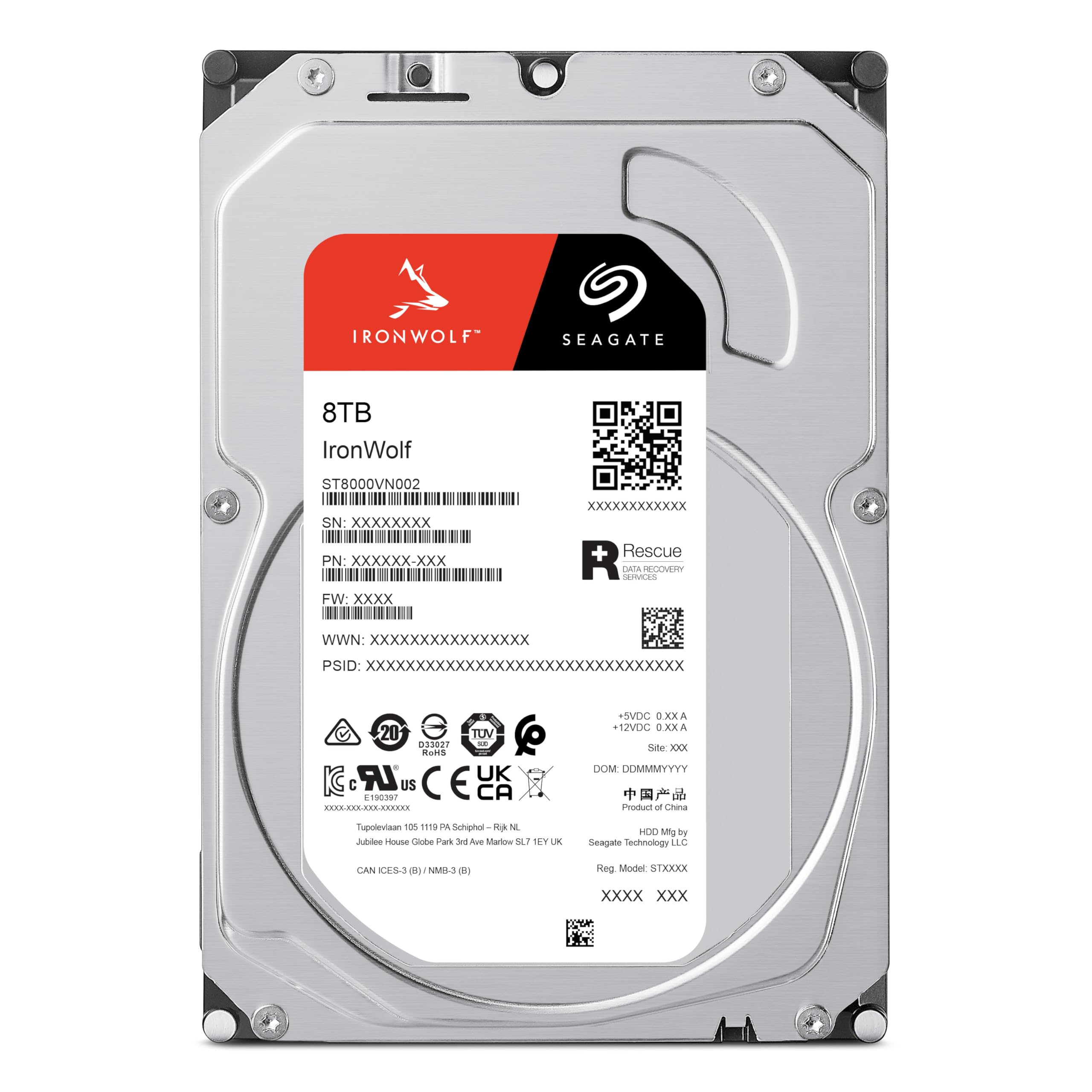 Amazon.com: Seagate IronWolf, 8 TB, Enterprise Internal NAS HDD