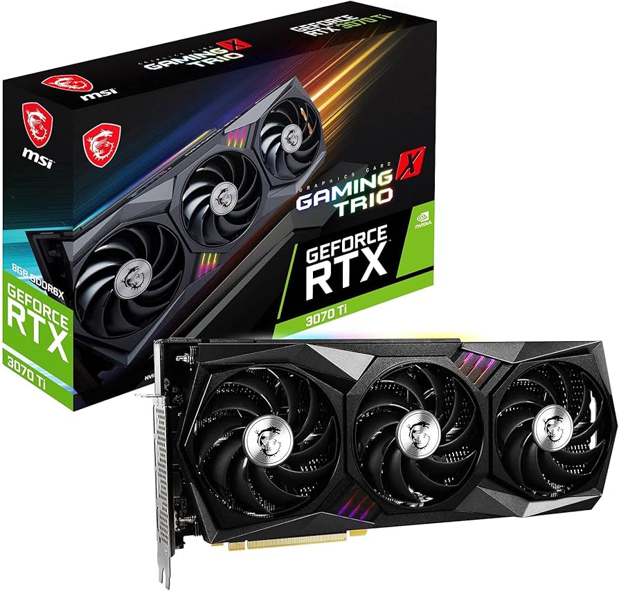 Amazon.com: msi Gaming GeForce RTX 3070 Ti 8GB GDRR6X 256-Bit HDMI
