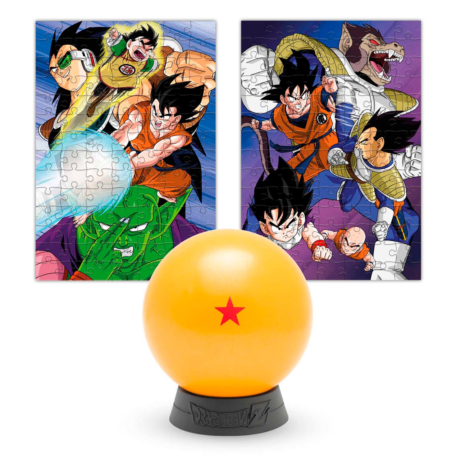 Amazon.com: Dragon Ball Z Collectible Puzzle (1/7) - 2 Goku in 1