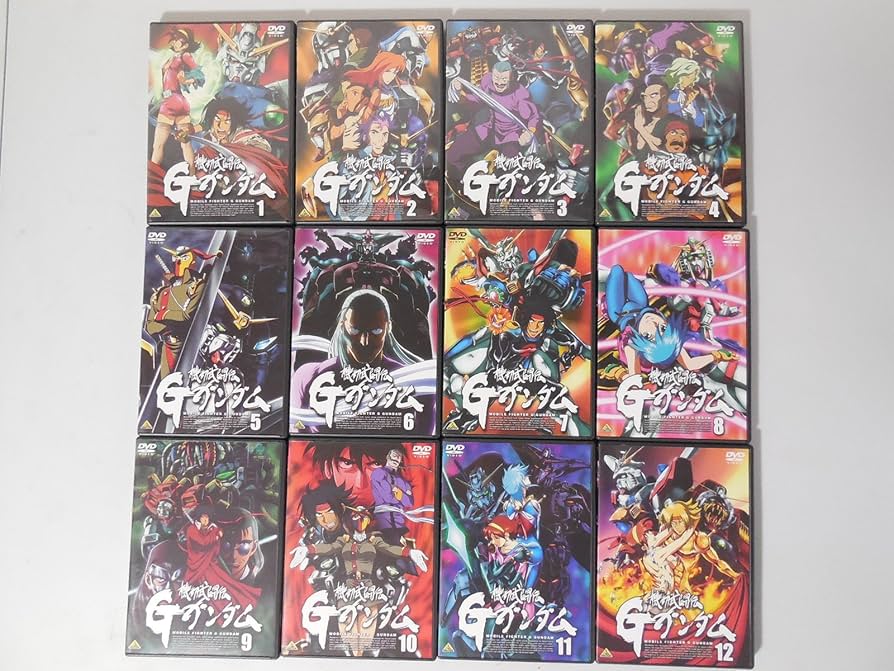 Amazon.co.jp: 機動武闘伝 Gガンダム 全12巻セット [DVD] : DVD
