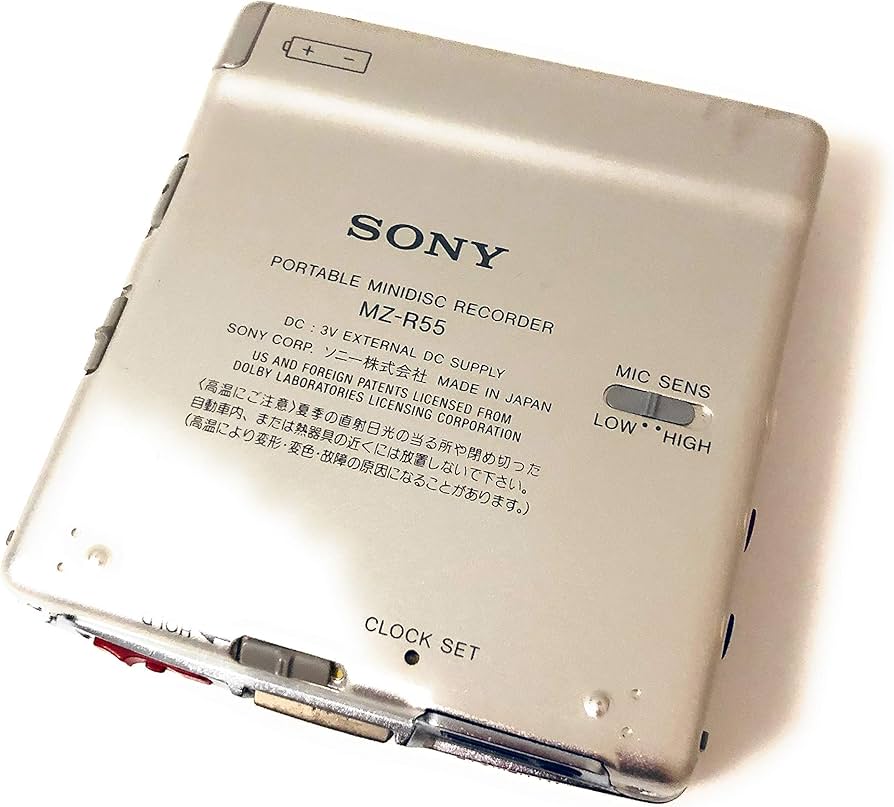 Amazon | SONY ソニー MZ-R55 シルバー ポータブルMDレコーダー （MDLP