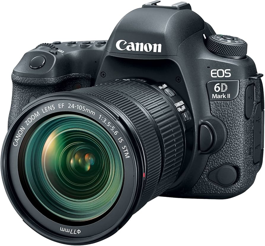 Amazon.com : Canon EOS 6D Mark II with EF 24-105mm is STM Lens