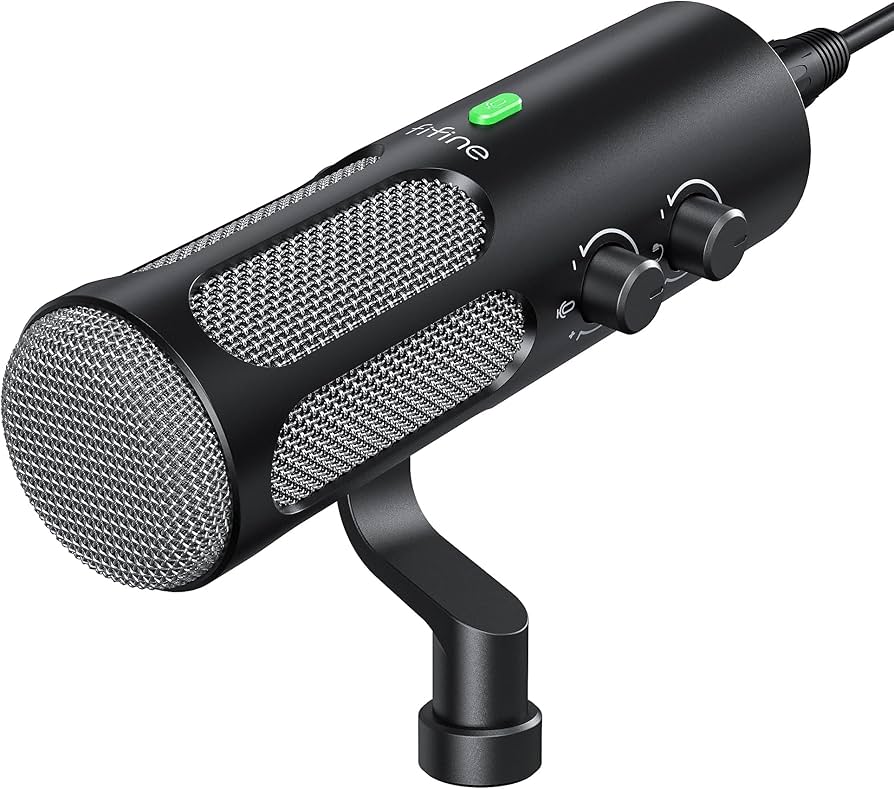 Amazon.co.jp: FIFINE ダイナミックマイク USB/XLR接続可能 単一指向性