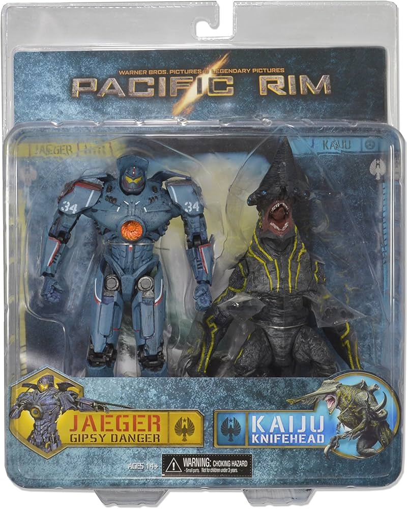 Amazon.com: Pacific Rim Gipsy Danger and Knifehead 7-Inch Action