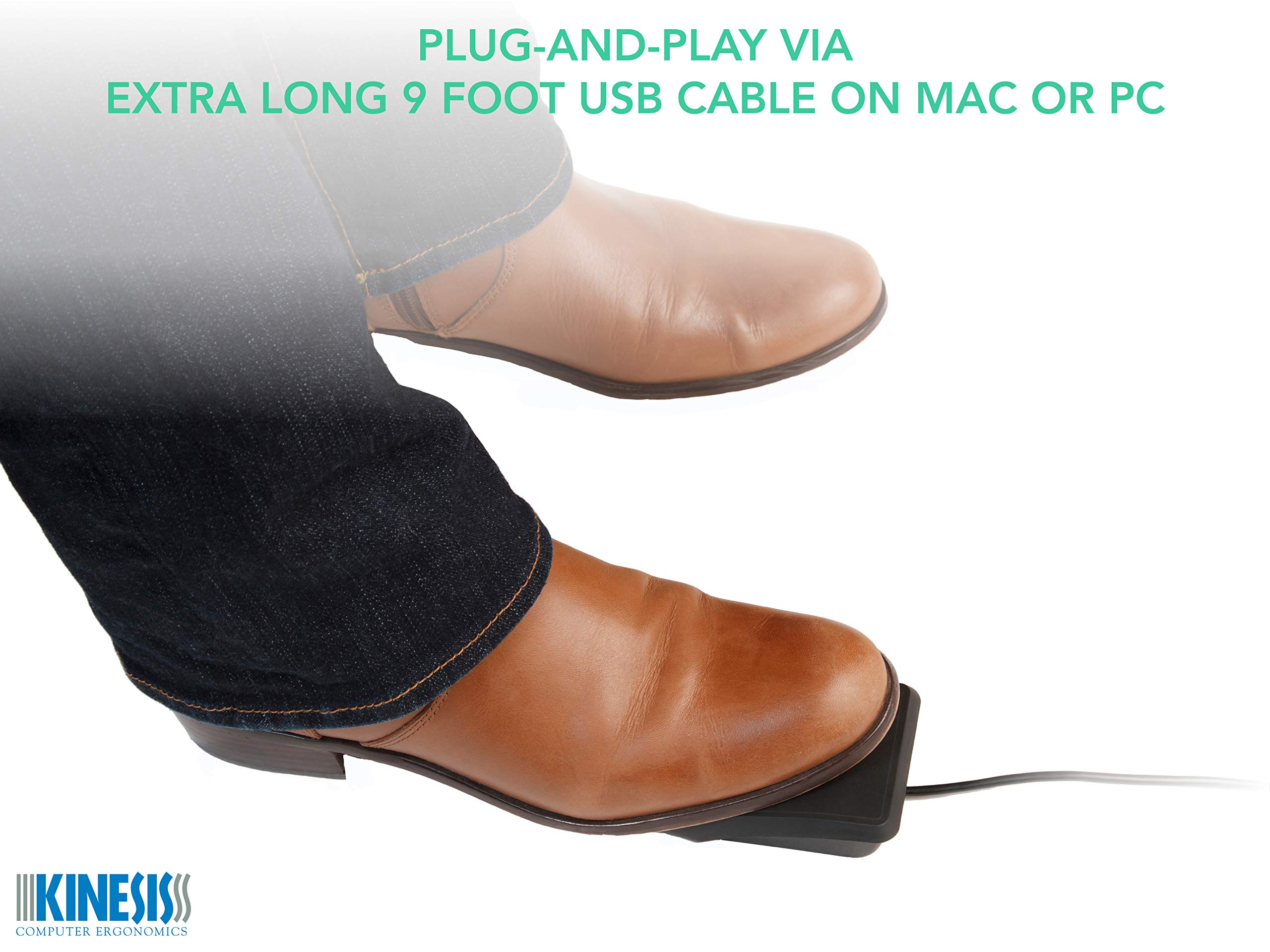 Amazon.com: Kinesis Savant Elite2 Programmable USB Foot Switch (2