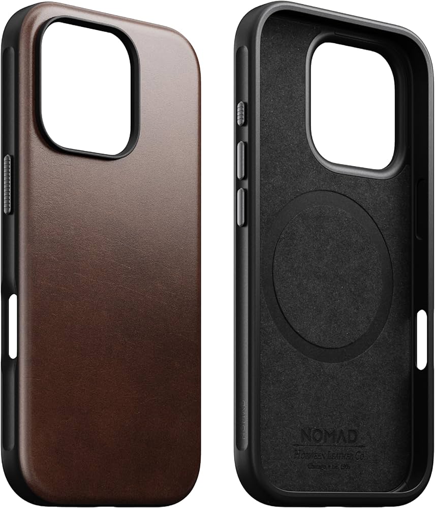 Amazon.co.jp: ［NOMAD］ノマド iPhone 16 Pro レザーケース