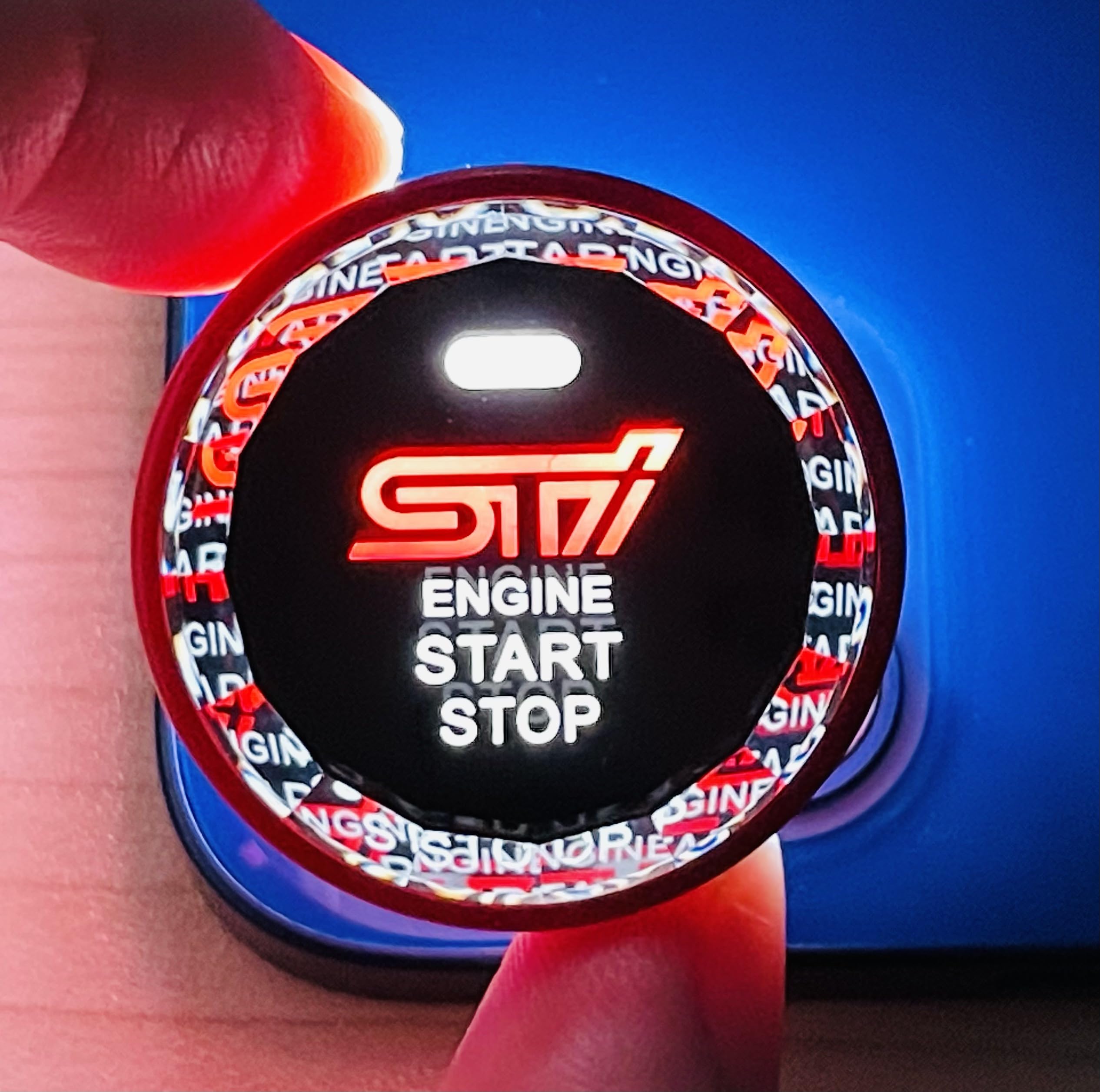 Amazon.co.jp: エンジン スタートボタン交換カバー,stopスイッチ付き