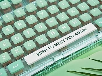 Amazon | YUNZII CK75 無線 ホットスワップメカニカルキーボード 透明