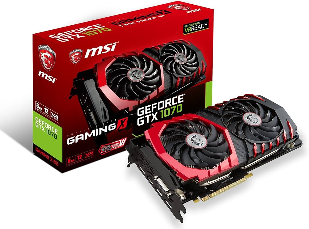 Amazon | MSI GeForce GTX 1070 GAMING X 8G 『Twin Frozr VI/OCモデル