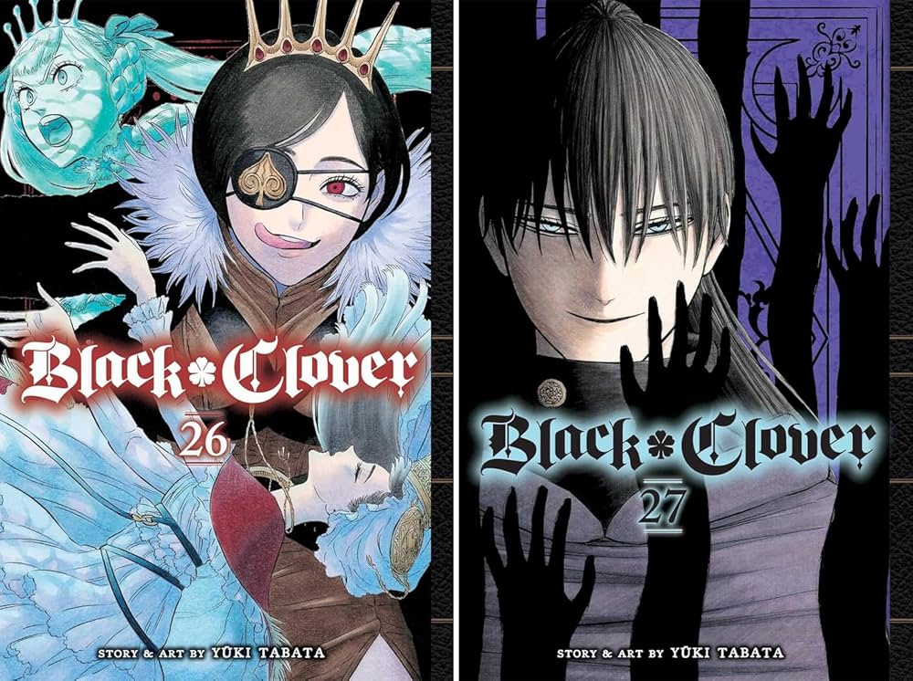 Black Clover, Set of 11 Books. Vol. 26-36 by Yuki Tabata: Yūki