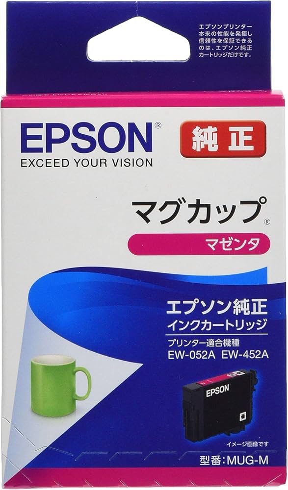 Amazon.co.jp: エプソン 純正 インクカートリッジ マグカップ MUG-M