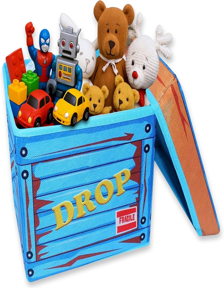 Amazon.com: Skywin TidyFriend Fabric LootBox Big, Collapsible Box