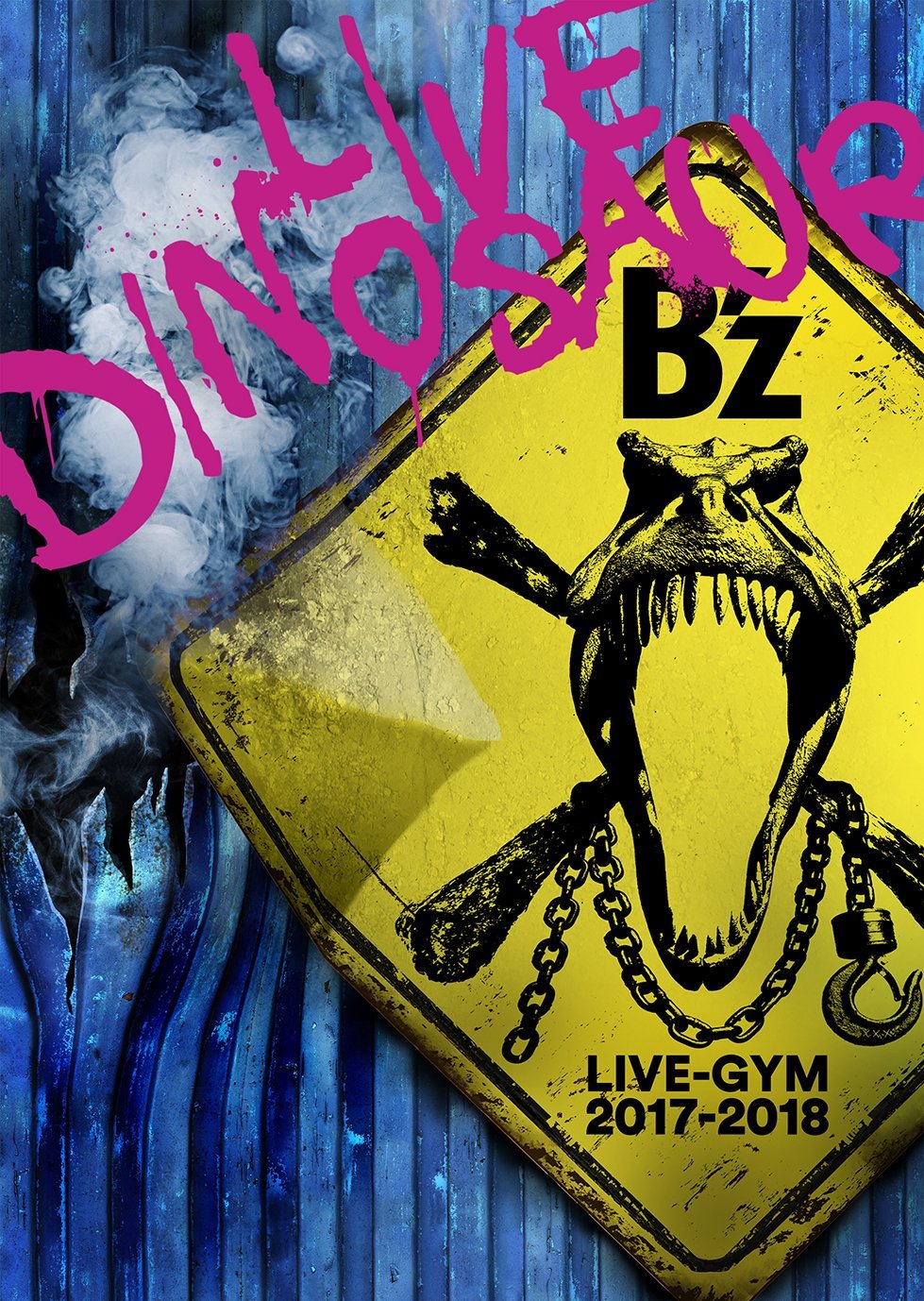 B'z サイン色紙(ツアーLIVE DINASAUR会場にて) 色紙 チケット B'z 「B