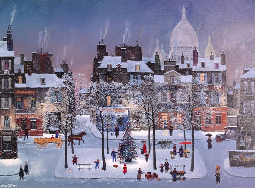 未開封】ミッシェルドラクロワ『オペラ劇場の夜』ジグソーパズル1000