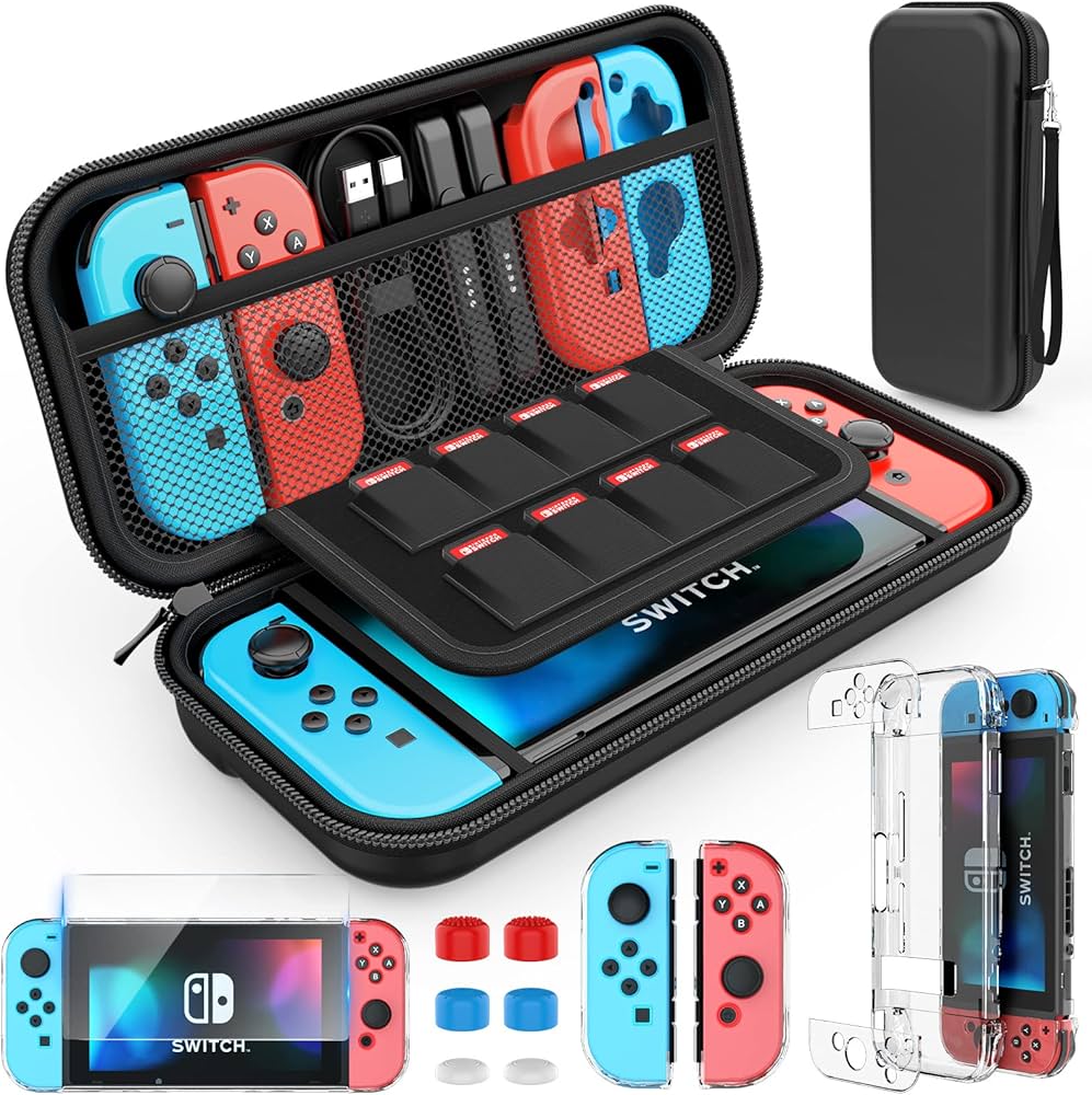 Amazon.com: HEYSTOP Case Compatible with Nintendo Switch Carry