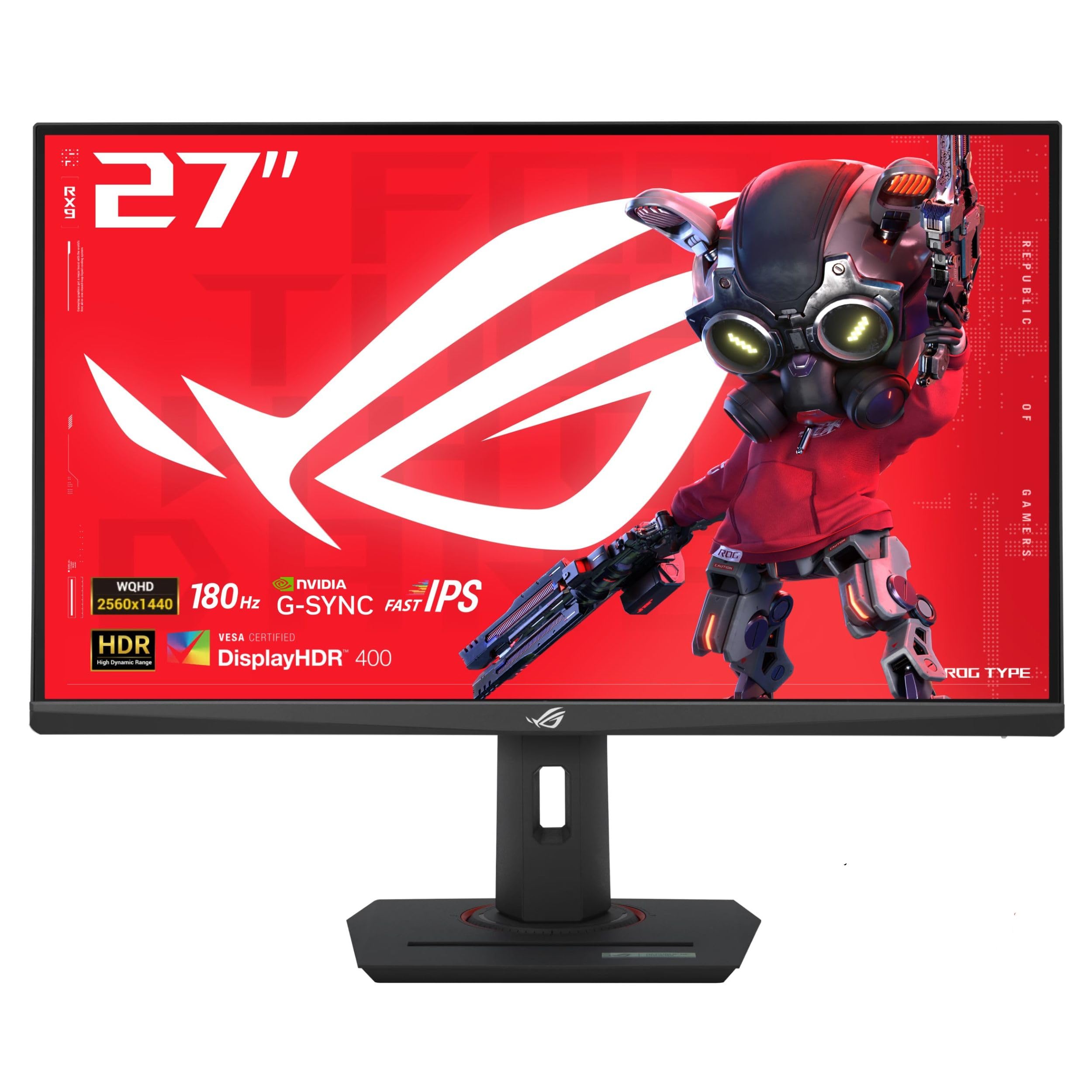 ASUS ROG Strix 27” QHD (2560x1440) HDR400 USB-C Gaming Monitor