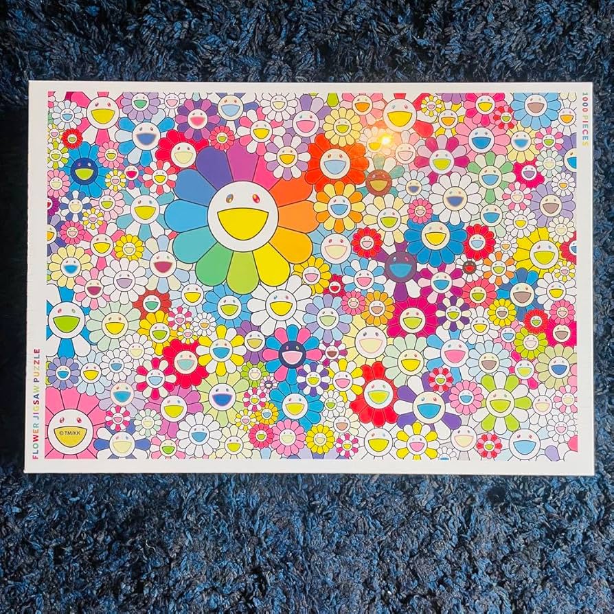 カイカイキキ お花ジグソーパズル 1000ピース 村上隆 5890 Amazon