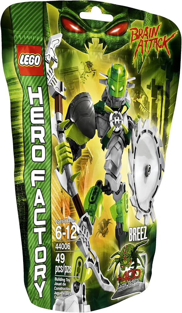 Amazon.com: LEGO Hero Factory BREEZ 44006 : Toys & Games
