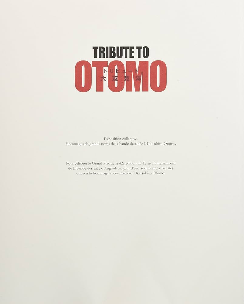 Amazon.co.jp: TRIBUTE TO OTOMO : 大友 克洋, Editions Glenat 講談社: 本
