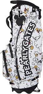 Amazon.co.jp: [パーリーゲイツ] キャディバッグ 8.5型 (3.27kg・46