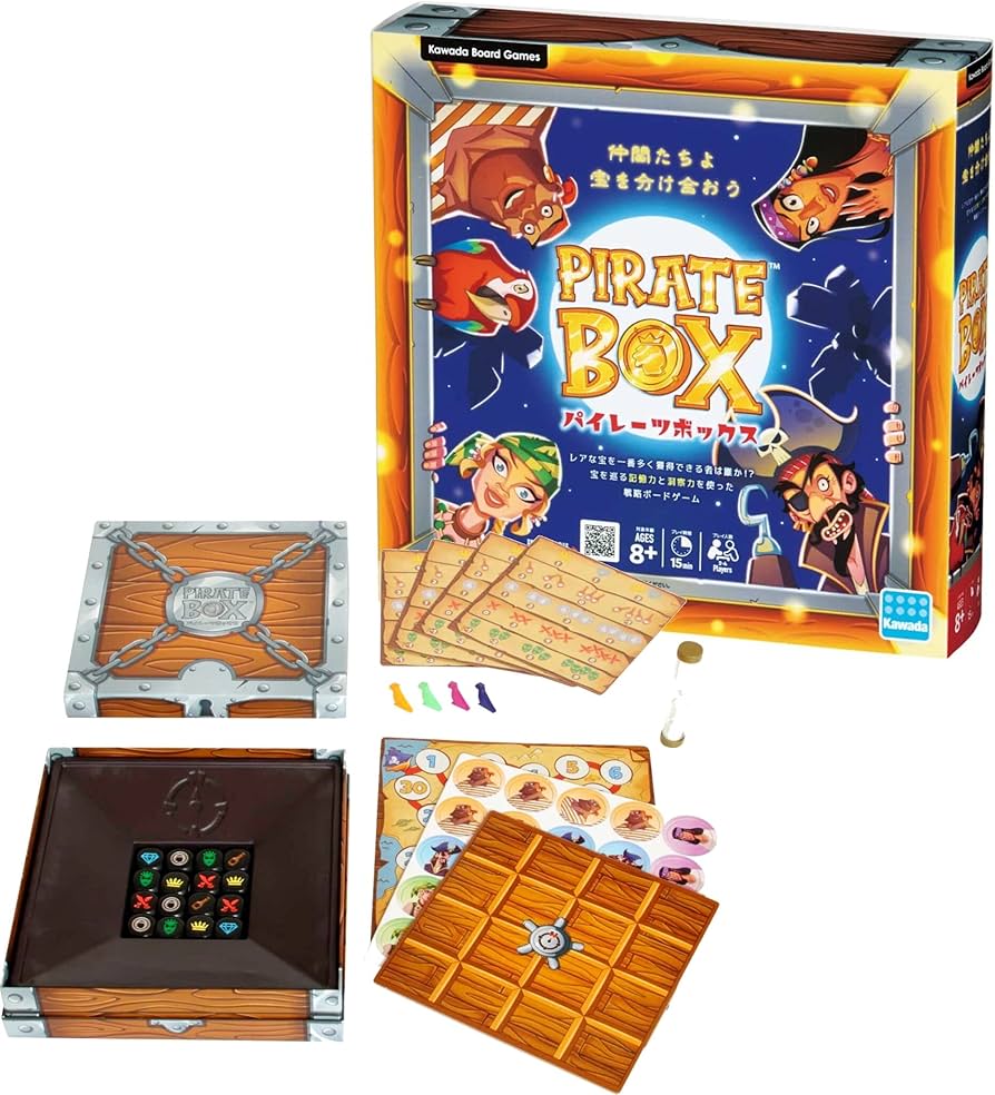 Amazon | カワダ(Kawada) パイレーツボックス KBG-10 | ボードゲーム