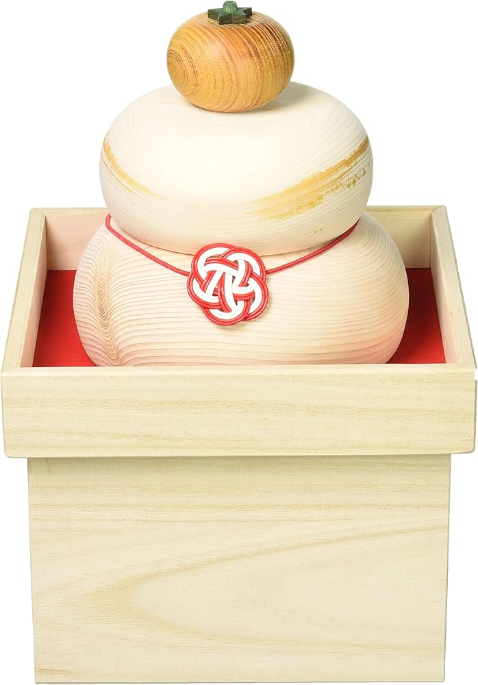 Amazon.co.jp: 木曽桧木製鏡餅 : おもちゃ