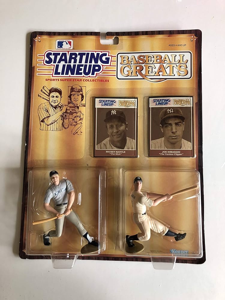 Amazon.com: Kenner 1989 Baseball Greats Starting Lineup Mickey