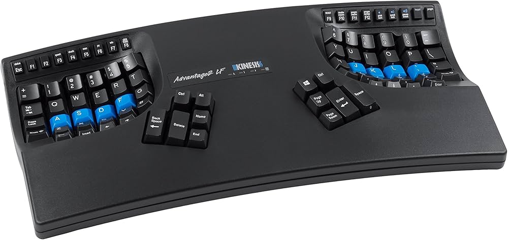 Amazon | Kinesis Advantage2 Quiet LF Ergonomic Keyboard (KB600LFQ