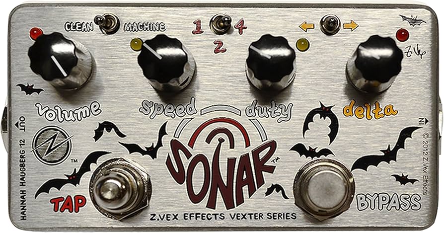 Amazon.com: ZVEX Effects Sonar Vexter Series Tremolo Guitar Pedal