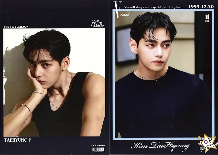 Amazon.co.jp: 防弾少年団 バンタン V テテ グッズ ポスター 10枚
