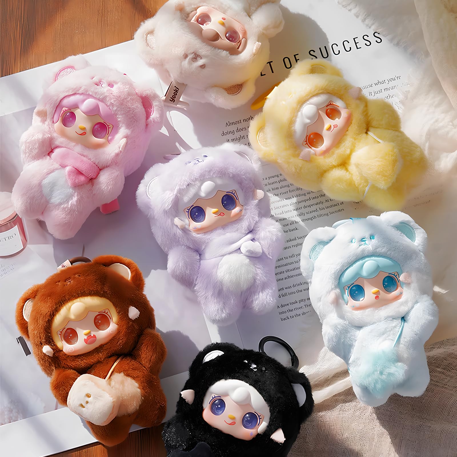 Amazon.com: MTNSPTCR Yooki Take a Bite of Bear Series Plush Blind