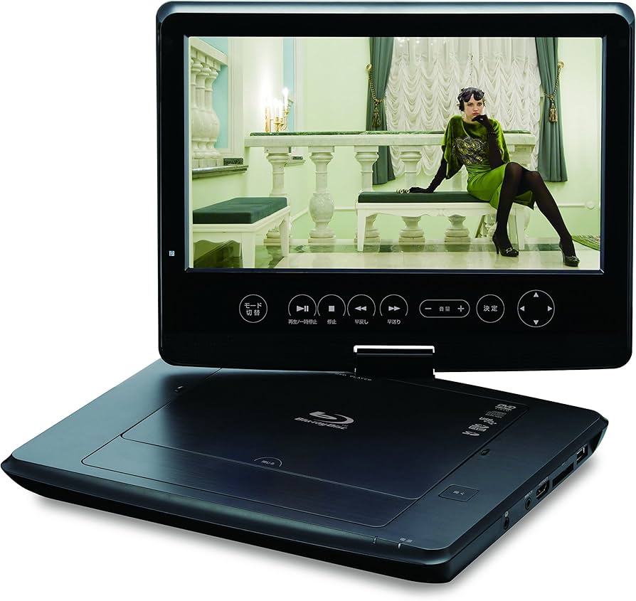 Amazon | グリーンハウス 10.1型ワイドTFT液晶(LED) ポータブル