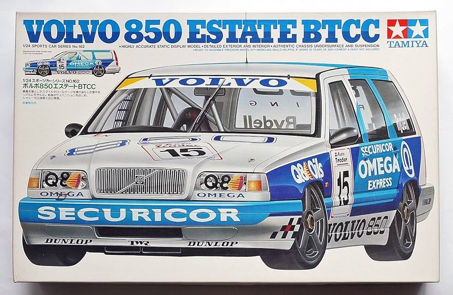 Amazon | タミヤ 1/24 ボルボ850エステートBTCC (1／24 スポーツ
