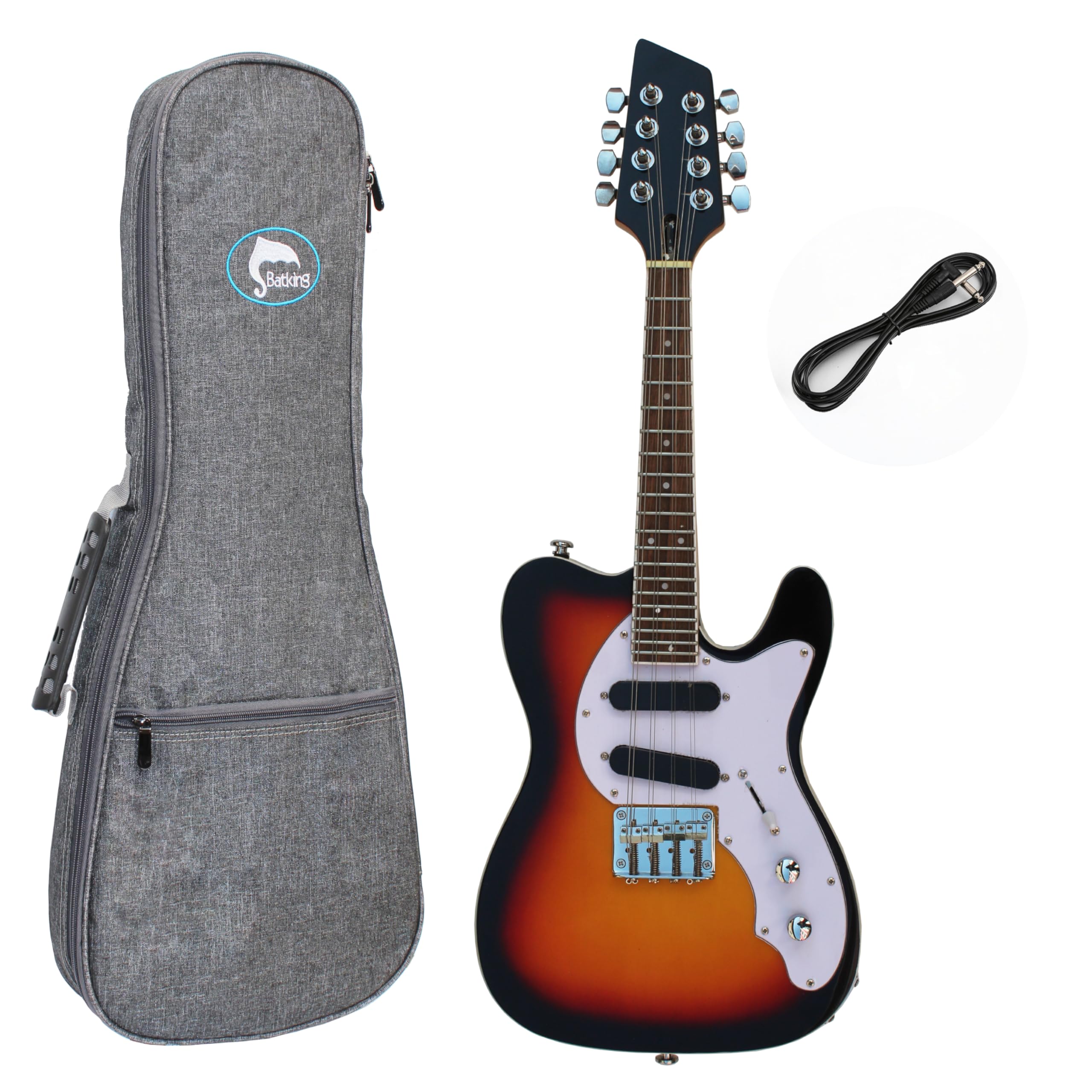 Amazon.co.jp: Batking マンドリン 8弦 アコースティック