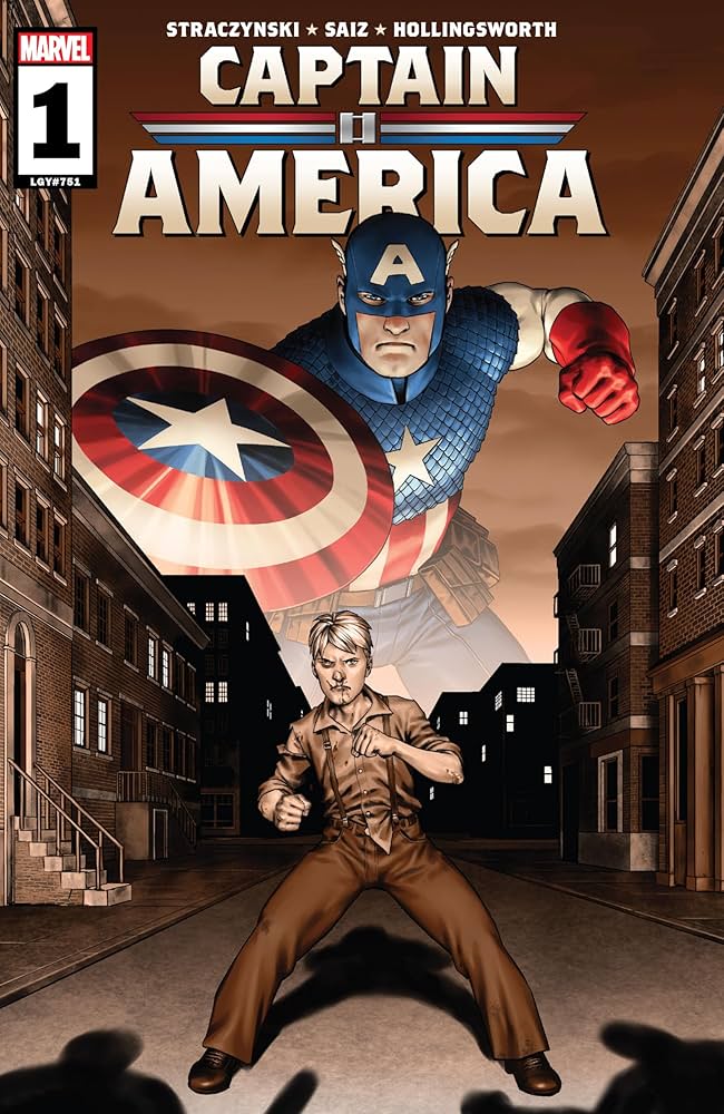 Amazon.com: Captain America (2023-2024) #1 eBook : Straczynski, J